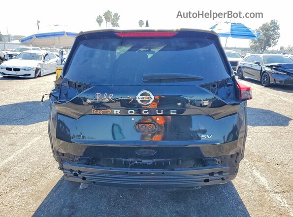 5N1AT3BA0MC802809 2021 NISSAN ROGUE Black უკანა ხედი