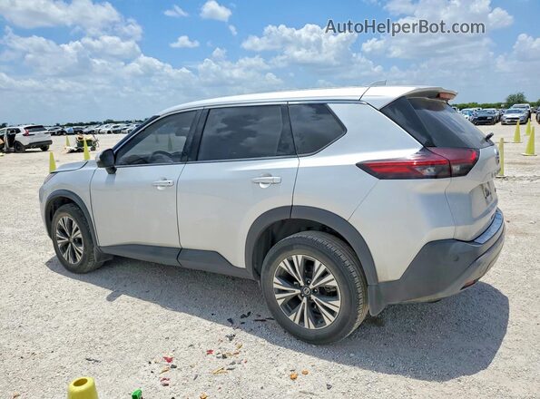 5N1AT3BA1MC839108 2021 NISSAN ROGUE Белый Задняя левая четверть