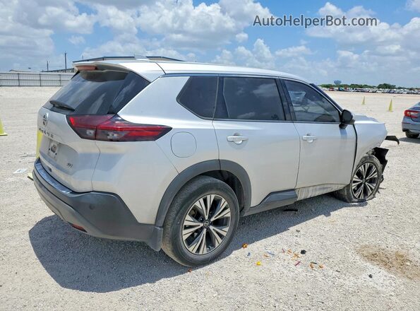 5N1AT3BA1MC839108 2021 NISSAN ROGUE Белый Задняя правая четверть