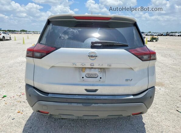 5N1AT3BA1MC839108 2021 NISSAN ROGUE Белый Вид сзади