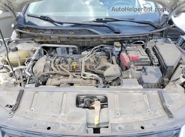 5N1AT3BA1MC839108 2021 NISSAN ROGUE Белый Вид задней части салона