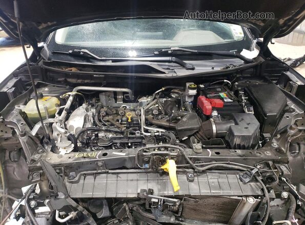 5N1AT3BA3MC753346 2021 NISSAN ROGUE Black Widok wnętrza z tyłu