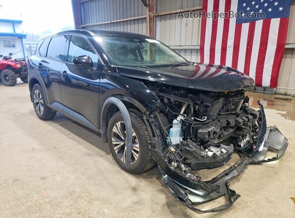 5N1AT3BA3MC753346 2021 NISSAN ROGUE Black Delantero derecho