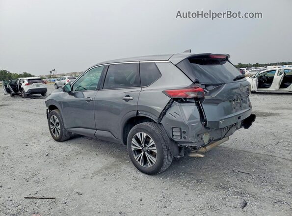 5N1AT3BA3MC781437 2021 NISSAN ROGUE Серый Задняя левая четверть