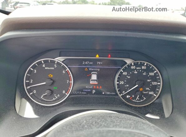 5N1AT3BA3MC781437 2021 NISSAN ROGUE Серый Вид щитка приборов