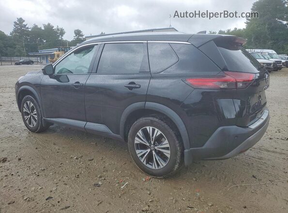 5N1AT3BA3MC811570 2021 NISSAN ROGUE Black Tył lewy