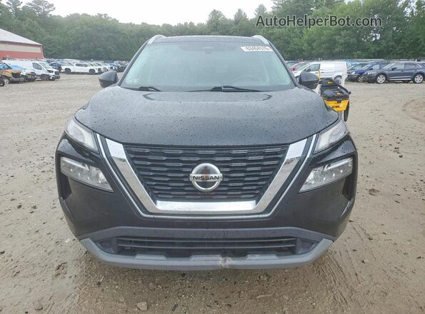 5N1AT3BA3MC811570 2021 NISSAN ROGUE Black Widok z przodu