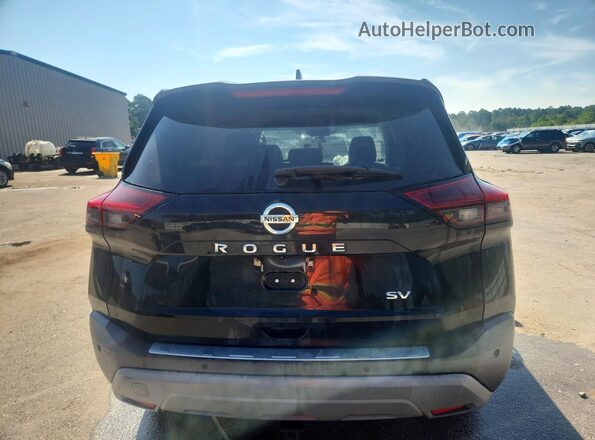 5N1AT3BA4MC681962 2021 NISSAN ROGUE Черный Вид сзади