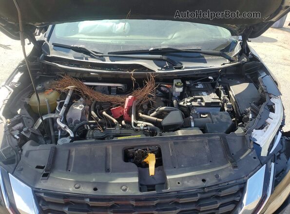 5N1AT3BA4MC681962 2021 NISSAN ROGUE Черный Вид подкапотного пространства