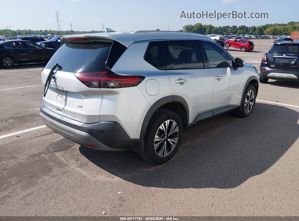 5N1AT3BA4MC691696 2021 NISSAN ROGUE Gray Trasero derecho