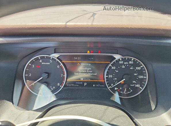 5N1AT3BA4MC776375 2021 NISSAN ROGUE Gray Вид щитка приладів