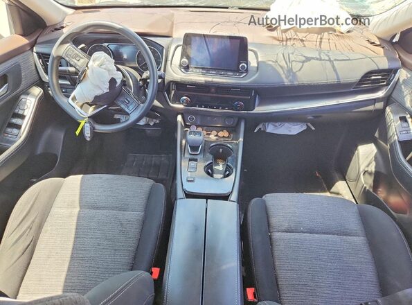 5N1AT3BA4MC776375 2021 NISSAN ROGUE Gray Вид панелі приладів