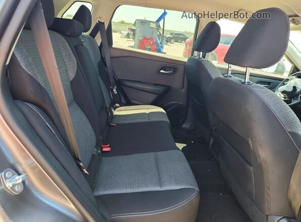 5N1AT3BA4MC776375 2021 NISSAN ROGUE Gray Вид задньої частини салону