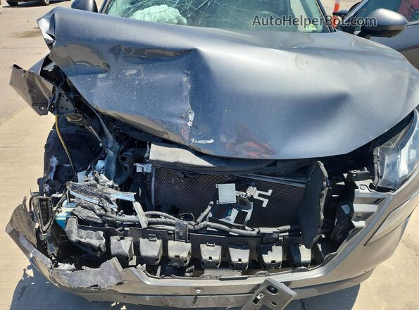 5N1AT3BA4MC776375 2021 NISSAN ROGUE Gray Вид підкапотного простору