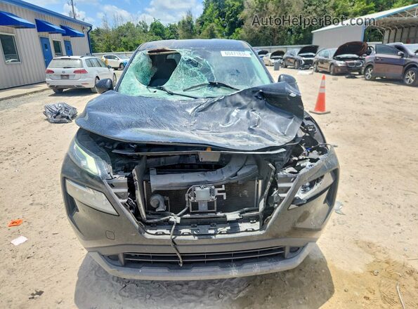 5N1AT3BA5MC696910 2021 NISSAN ROGUE Серый Вид спереди