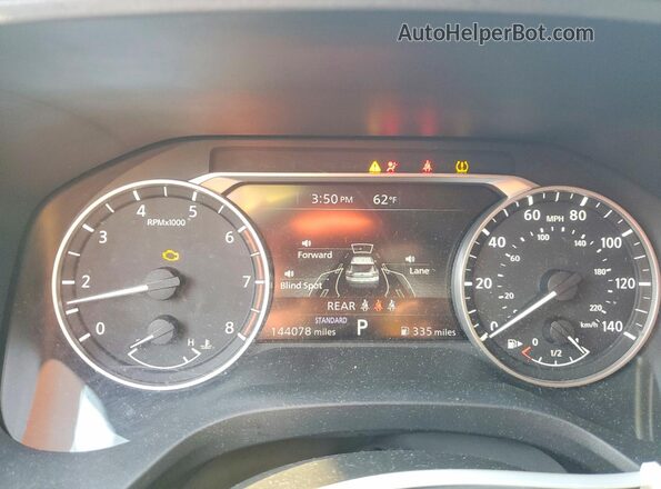 5N1AT3BA5MC842450 2021 NISSAN ROGUE Silver Вид щитка приладів