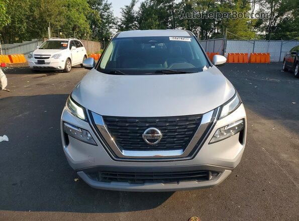 5N1AT3BA5MC842450 2021 NISSAN ROGUE Silver Вид спереду
