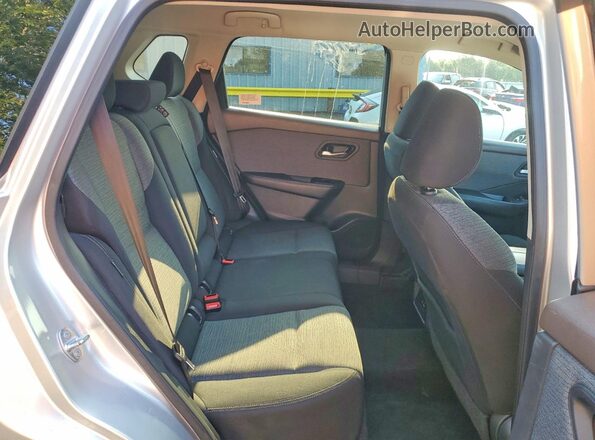 5N1AT3BA5MC842450 2021 NISSAN ROGUE Silver Вид задніх сидінь