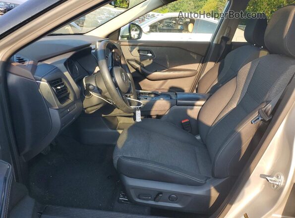 5N1AT3BA5MC842450 2021 NISSAN ROGUE Silver Вид салону спереду