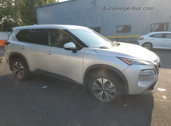5N1AT3BA5MC842450 2021 NISSAN ROGUE Silver 