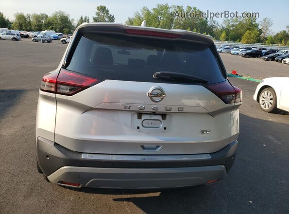 5N1AT3BA5MC842450 2021 NISSAN ROGUE Silver Панорамний вид салону 360°