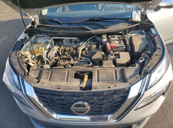 5N1AT3BA5MC842450 2021 NISSAN ROGUE Silver Вид задньої частини салону