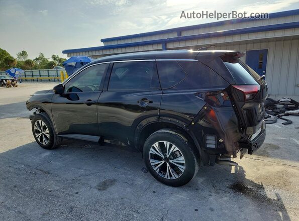 5N1AT3BA5MC848264 2021 NISSAN ROGUE Черный Задняя левая четверть