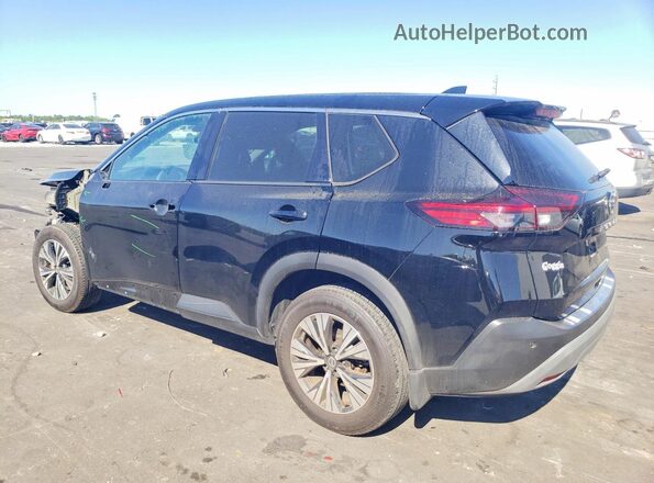5N1AT3BA6MC773669 2021 NISSAN ROGUE Black Tył lewy