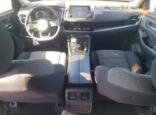 5N1AT3BA6MC773669 2021 NISSAN ROGUE Black Widok deski rozdzielczej