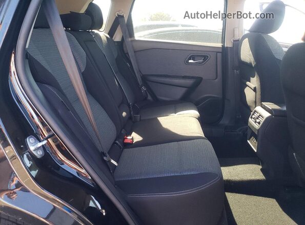 5N1AT3BA6MC773669 2021 NISSAN ROGUE Black Widok wnętrza z tyłu