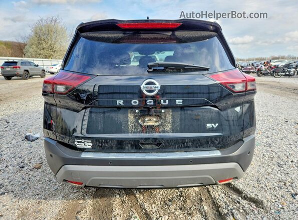 5N1AT3BA7MC689635 2021 NISSAN ROGUE Черный Вид сзади