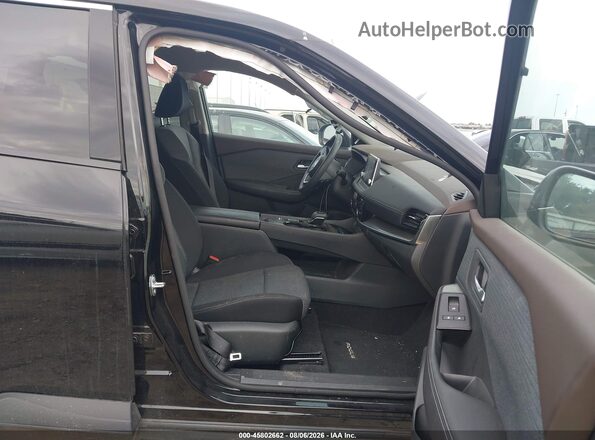 5N1AT3BA7MC724030 2021 NISSAN ROGUE Черный Вид салона спереди