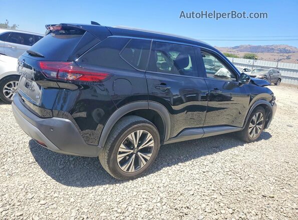 5N1AT3BA7MC791596 2021 NISSAN ROGUE Black Tył prawy