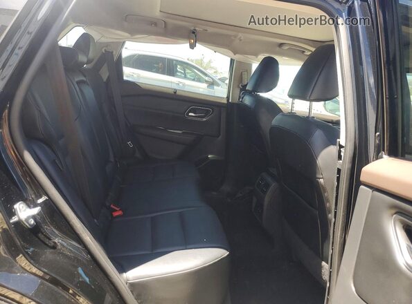 5N1AT3BA7MC791596 2021 NISSAN ROGUE Black Widok wnętrza z tyłu
