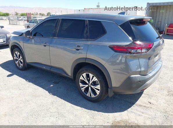 5N1AT3BA7MC831739 2021 NISSAN ROGUE Gray Հետևի ձախ