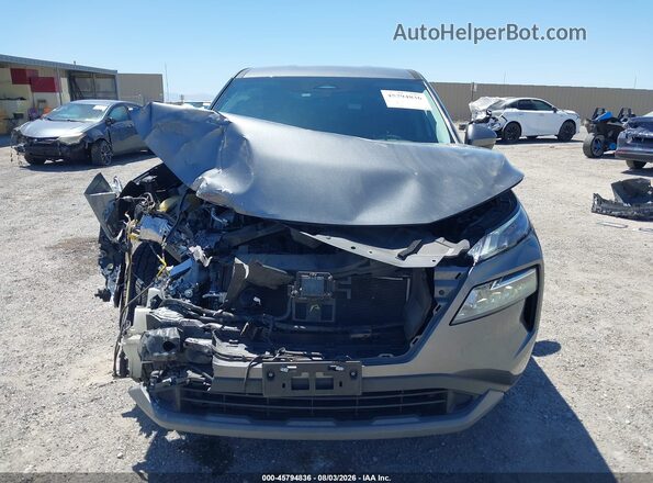 5N1AT3BA7MC831739 2021 NISSAN ROGUE Gray Սալոնի հետևի տեսք