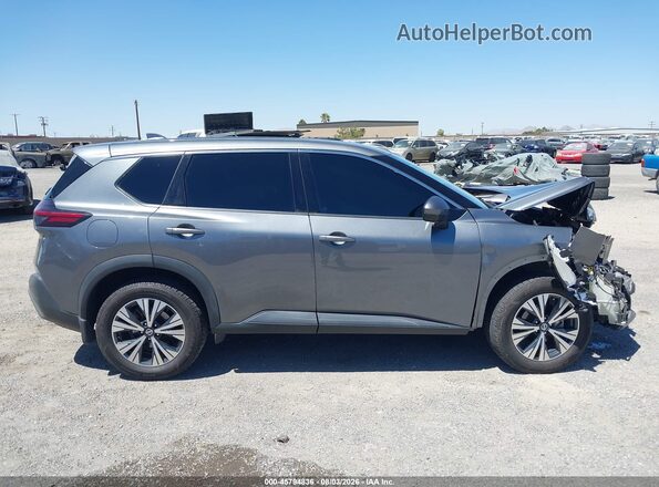 5N1AT3BA7MC831739 2021 NISSAN ROGUE Gray Սալոնի 360 աստիճան տեսք