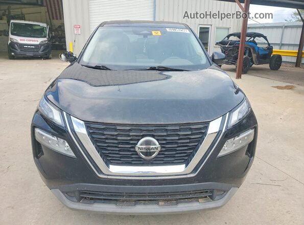 5N1AT3BA8MC705129 2021 NISSAN ROGUE Черный Вид спереди