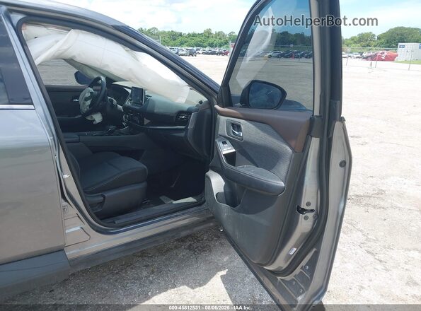 5N1AT3BA8MC775584 2021 NISSAN ROGUE Gray Սալոնի դիմացի տեսք