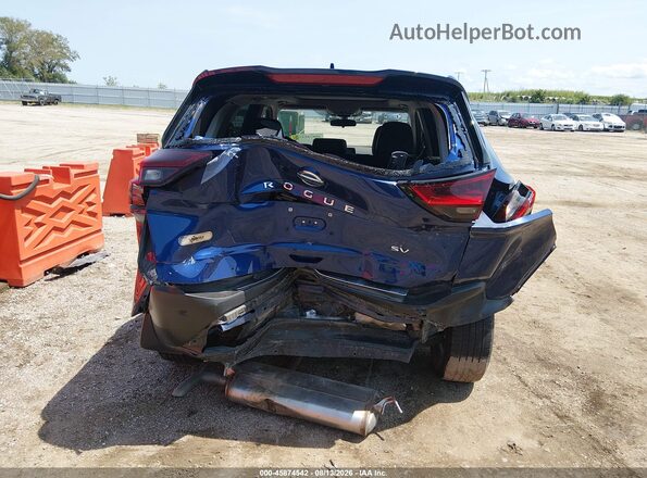 5N1AT3BA9MC696716 2021 NISSAN ROGUE Blue 