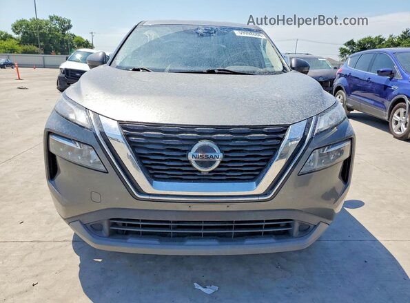 5N1AT3BA9MC704023 2021 NISSAN ROGUE Серый Вид спереди