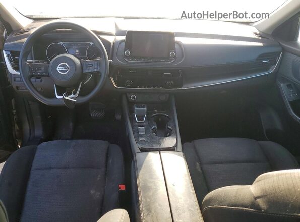 5N1AT3BA9MC704023 2021 NISSAN ROGUE Серый Вид панели приборов