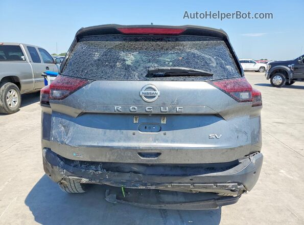 5N1AT3BA9MC704023 2021 NISSAN ROGUE Серый Вид сзади