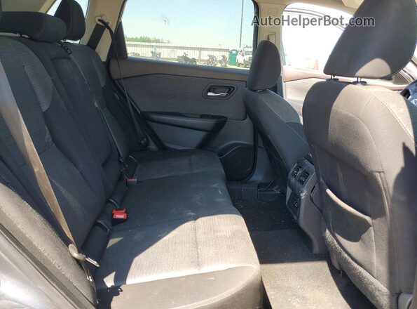 5N1AT3BA9MC704023 2021 NISSAN ROGUE Серый Вид задней части салона
