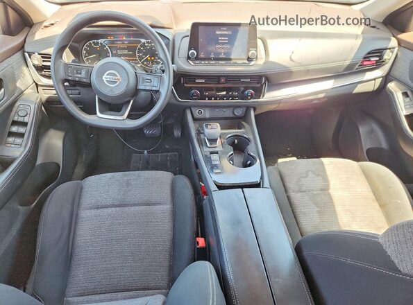 5N1AT3BA9MC720805 2021 NISSAN ROGUE Black Vista del salpicadero