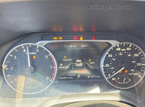 5N1AT3BA9MC720805 2021 NISSAN ROGUE Black Vista del cuadro de instrumentos
