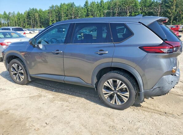 5N1AT3BA9MC770474 2021 NISSAN ROGUE Серый Задняя левая четверть