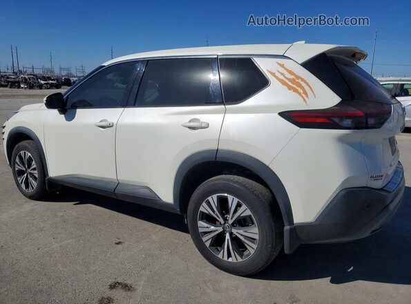 5N1AT3BA9MC811198 2021 NISSAN ROGUE Белый Задняя левая четверть