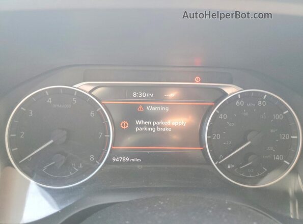5N1AT3BA9MC811198 2021 NISSAN ROGUE Белый Вид щитка приборов