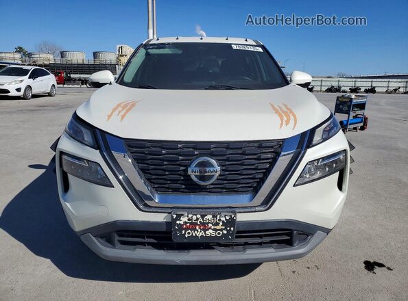 5N1AT3BA9MC811198 2021 NISSAN ROGUE Белый Вид спереди
